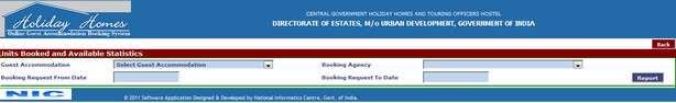 How to book CG Holiday home in the new online booking system?