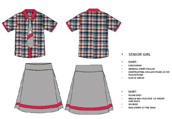 new kv uniforms for senior girls type 2