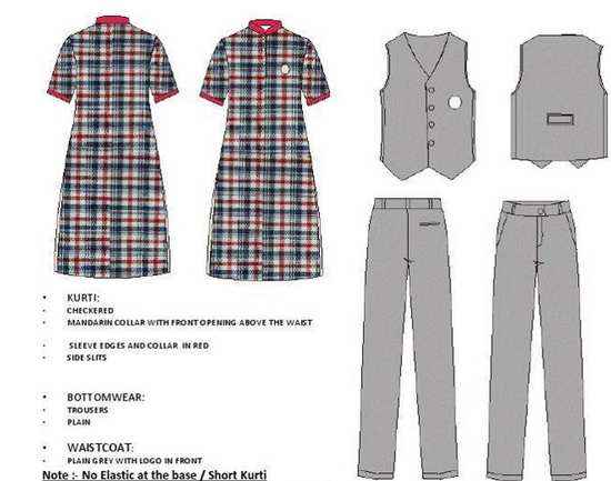 New Uniform design in KV from 2012-13 Official circular and image