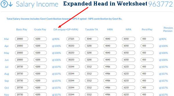 How GConnect Income Tax calculator works