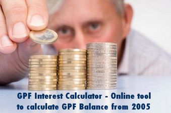 General Provident Fund interest rate from 1st April 2017