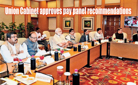 7th Pay Commission: Union Cabinet approves pay panel recommendations