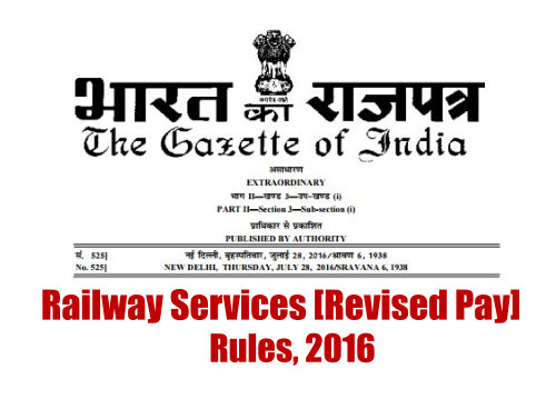 Railway Services Revised Pay Rules