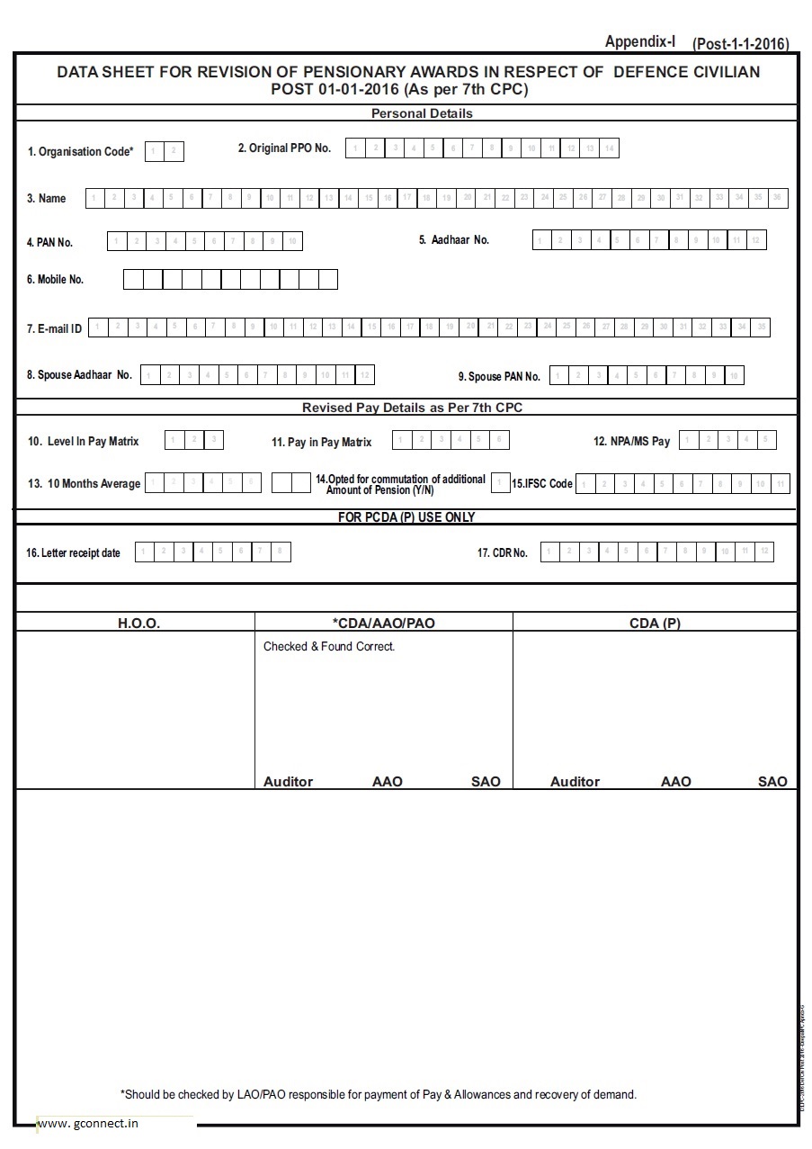 7th cpc commutation of additional amount of pension