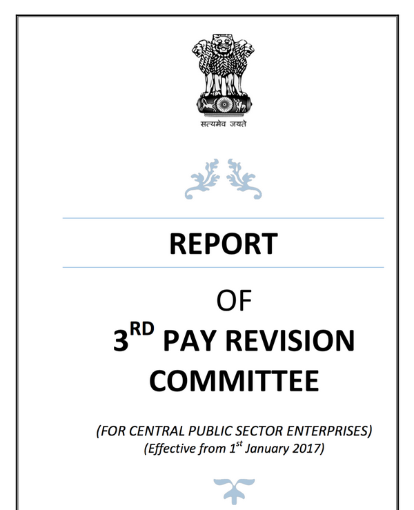 3rd pay revision committee report