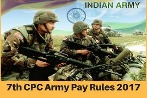 Notification for Amendment to Army Officers Pay Rules, 2017