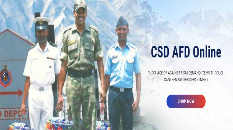 Online Portal for Items to be Purchased Against Firm Demand from CSD