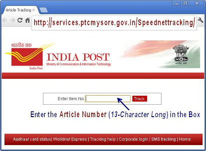 India post tracking