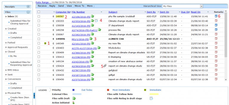eOffice - How to work with eFile