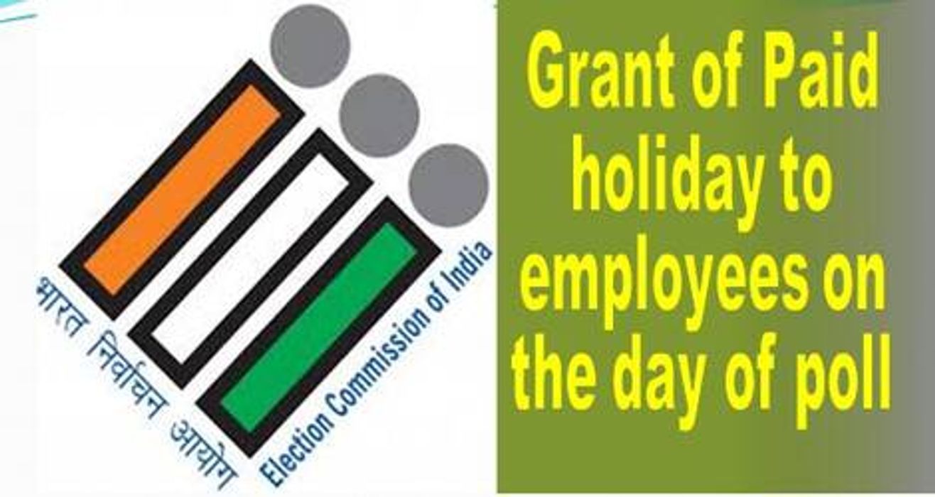 Grant of paid holiday to the employees on the day of poll - DOPT