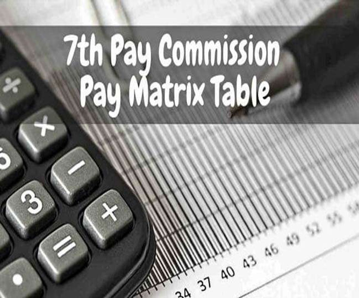 Concordance Table for pay matrix level 16 and 15 in respect of AMC/ADC/RVC