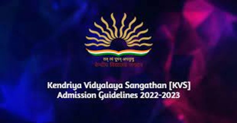 Kendriya Vidyalaya Sangathan: Revised Admission Guidelines 2022-2023
