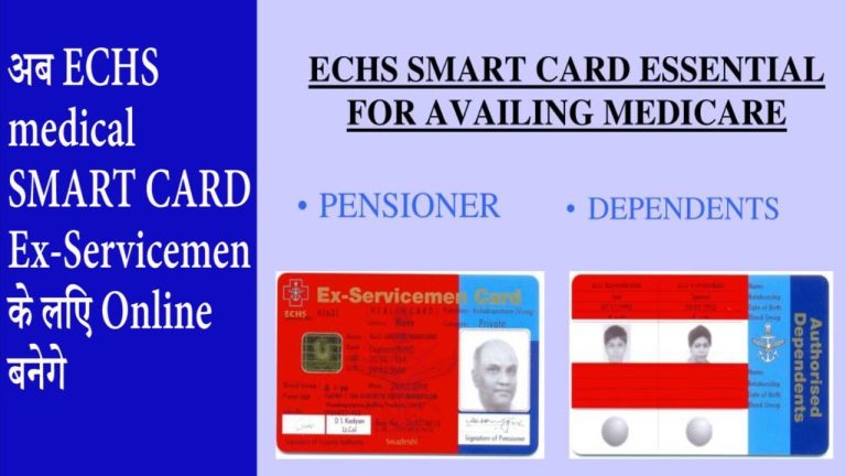 Safe custody of 64 KB ECHS Card due to temporary exit from ECHS Scheme