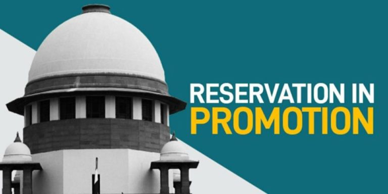 Reservation in Promotion – Collection of data on inadequate representation of SC/ST: Rajya Sabha QA