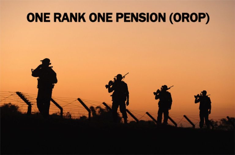 One Rank One Pension (OROP) Scheme – Lok Sabha QA