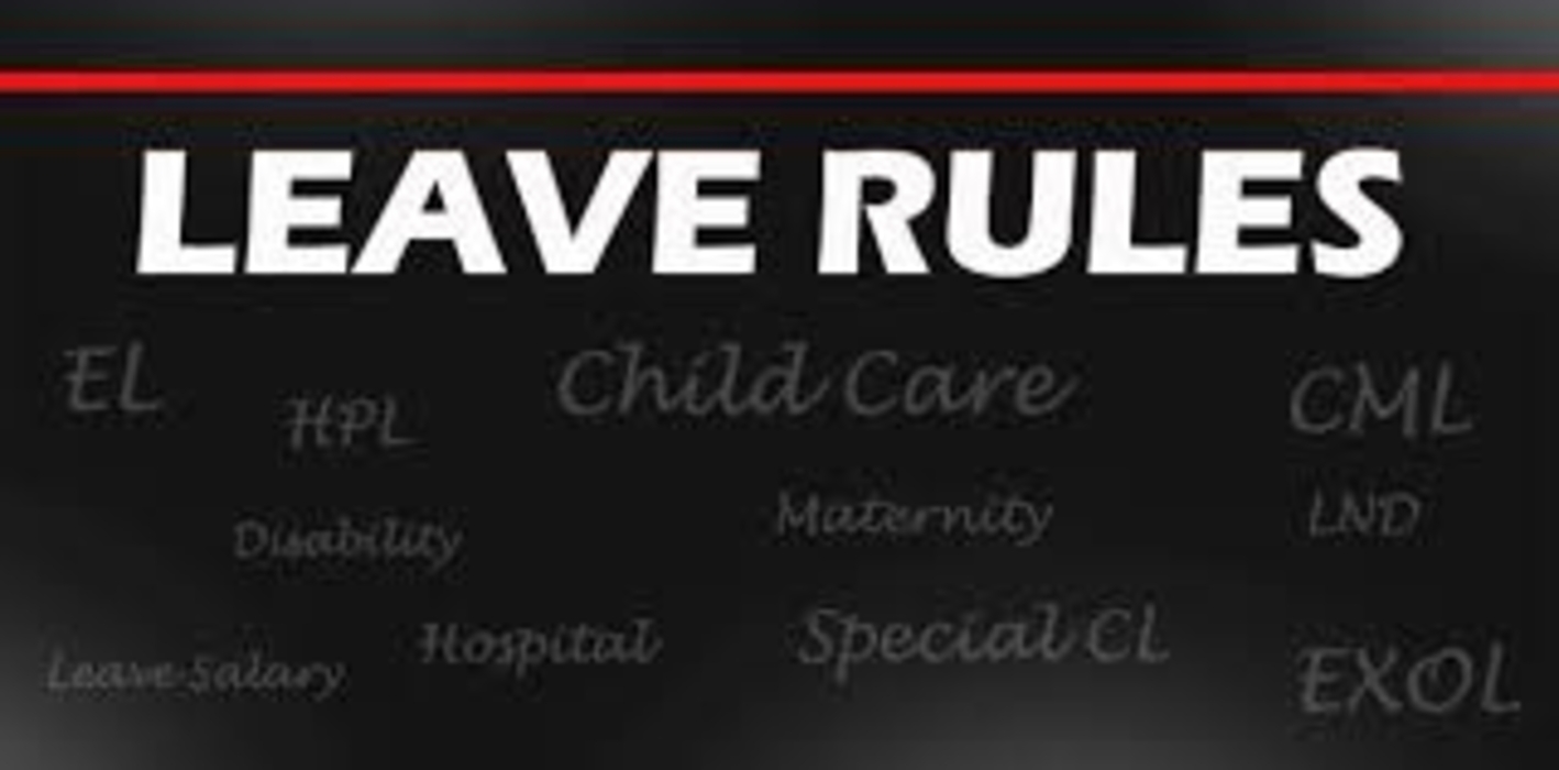 FAQ CCS (Leave) Rules, 1972 - Questions answered regarding Entitlement of Leave, Leave Encashment, Study Leave, Paternity Leave, Child Care Leave