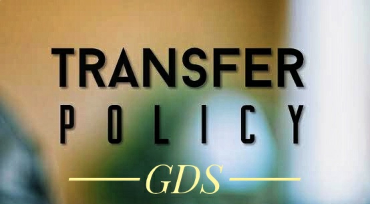 Processing of Transfer applications of GDS: DOP