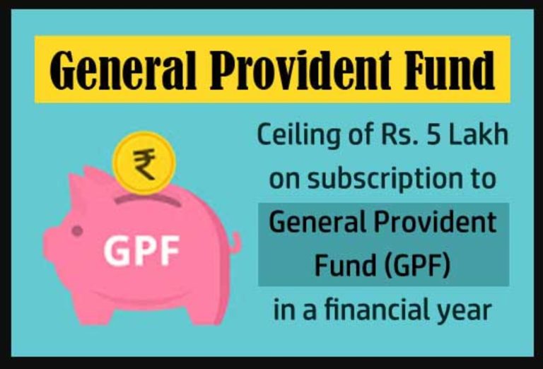 Ceiling of Rs 5.00 Lakh for GPF subscription for FY 2022-23: PCDA Order
