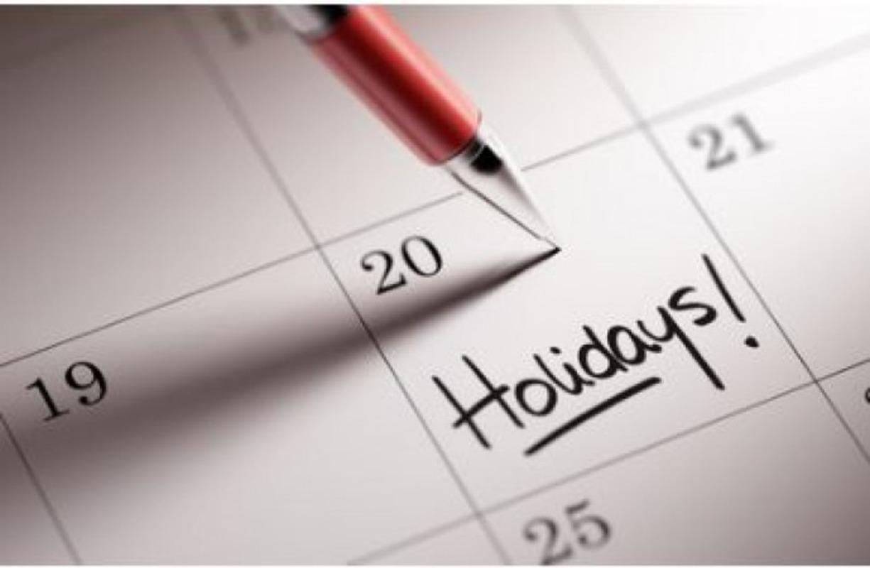 List of Holidays to be observed during the year 2023 on BZA Division