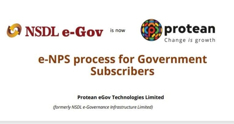 PRAN generation through e-NPS portal: PFRDA