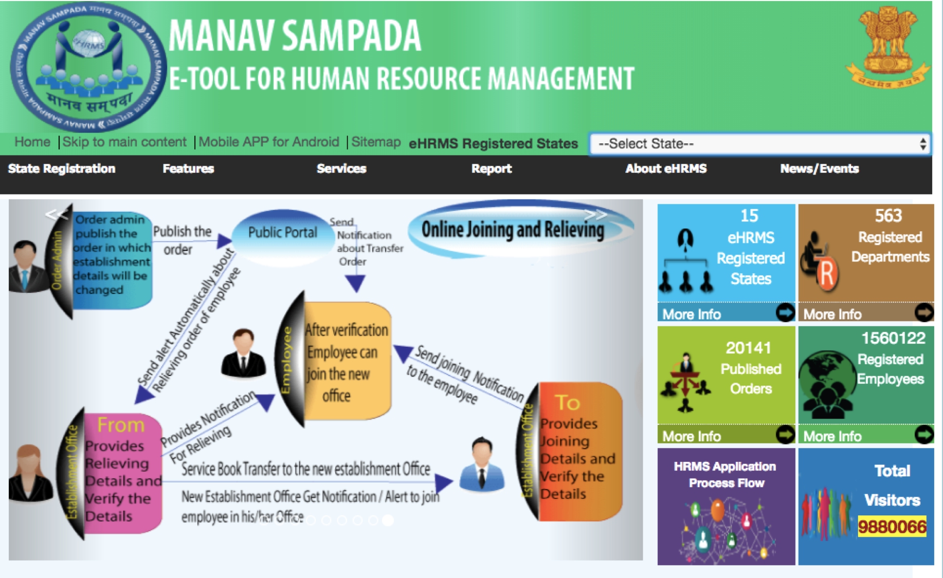 Launching Event of e-HRMS 2.00 (CSCMS) portal: DOPT