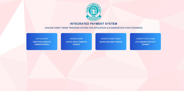 Face- to- Face / Offline Orientation Programme on Integrated Payment System in CBSE