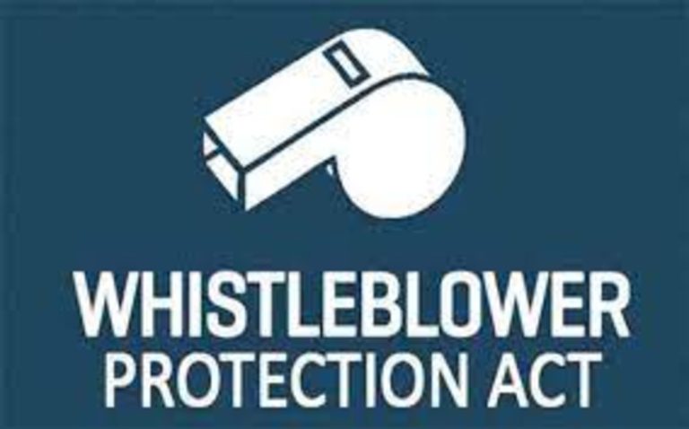 Implementation of Whistle Blowers Protection Act – Rajya Sabha QA
