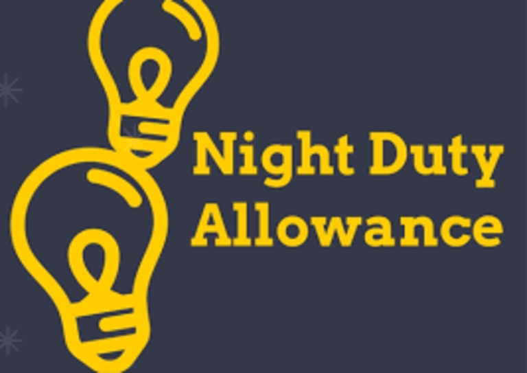 Deployment of Staff to Night Duty and payment of Night Duty Allowance – PCDA (WC)