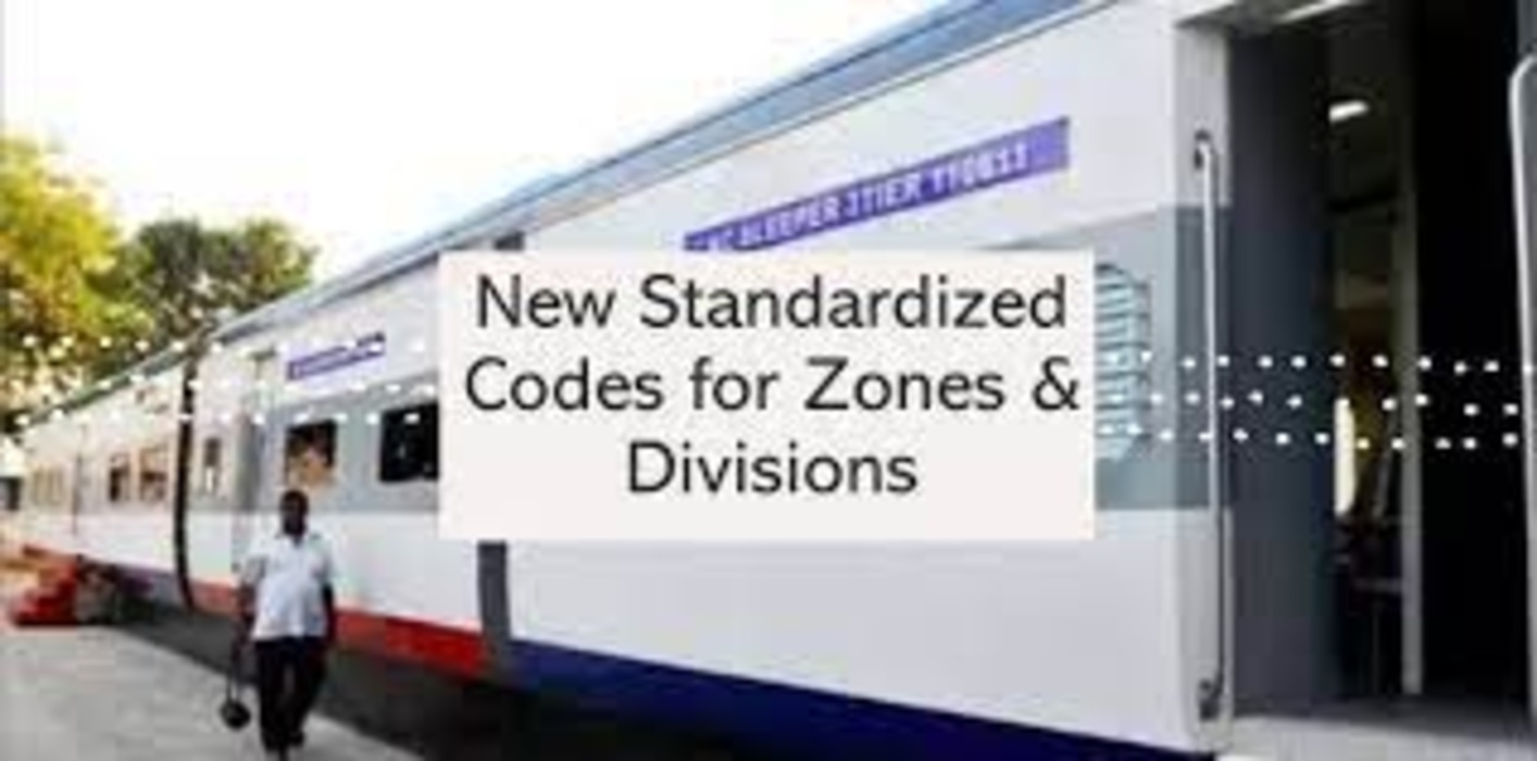 Standardized alphabetical codes for Zones & Divisions – Addendum: Railway Board