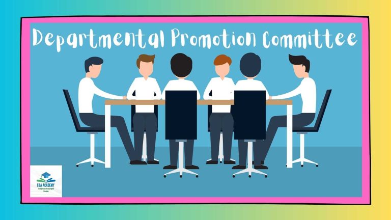 Guidelines on Departmental Promotion Committees: DOPT