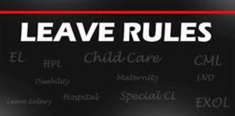 Central Civil Services (Leave) (Amendment) Rules, 2024