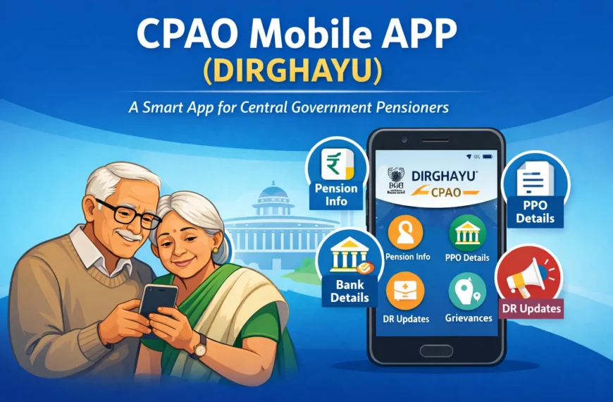Dirghayu Mobile App for Pensioners (1)
