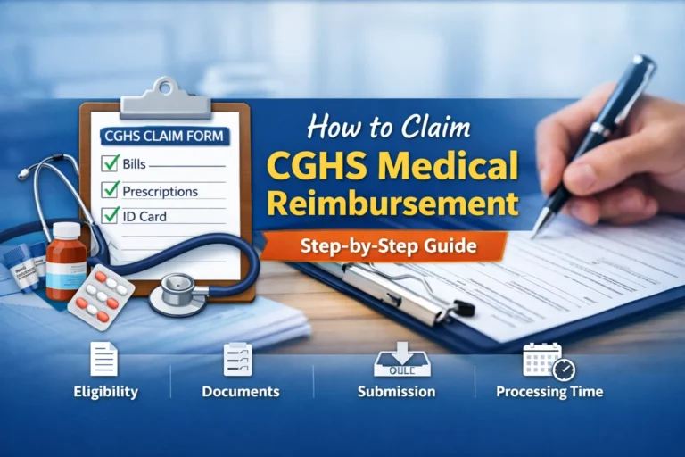 How to Claim CGHS Medical Reimbursement
