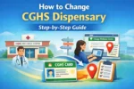 How to change cghs dispensary