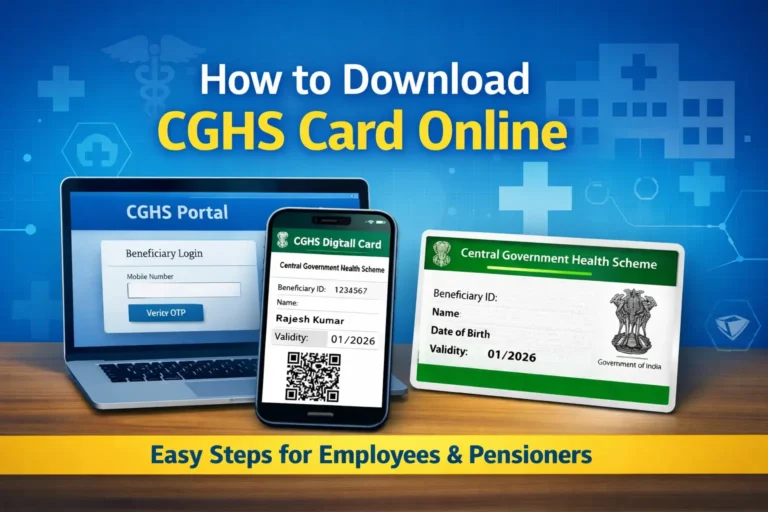 How to Download CGHS Card Online – Step-by-Step Guide