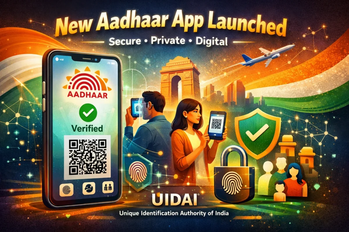 New Aadhaar App Launched