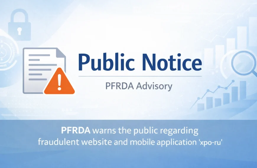 PFRDA Public Notice Against Fraudulent Website xpo-ru