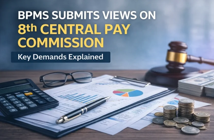 BPMS Submits 8th CPC Views