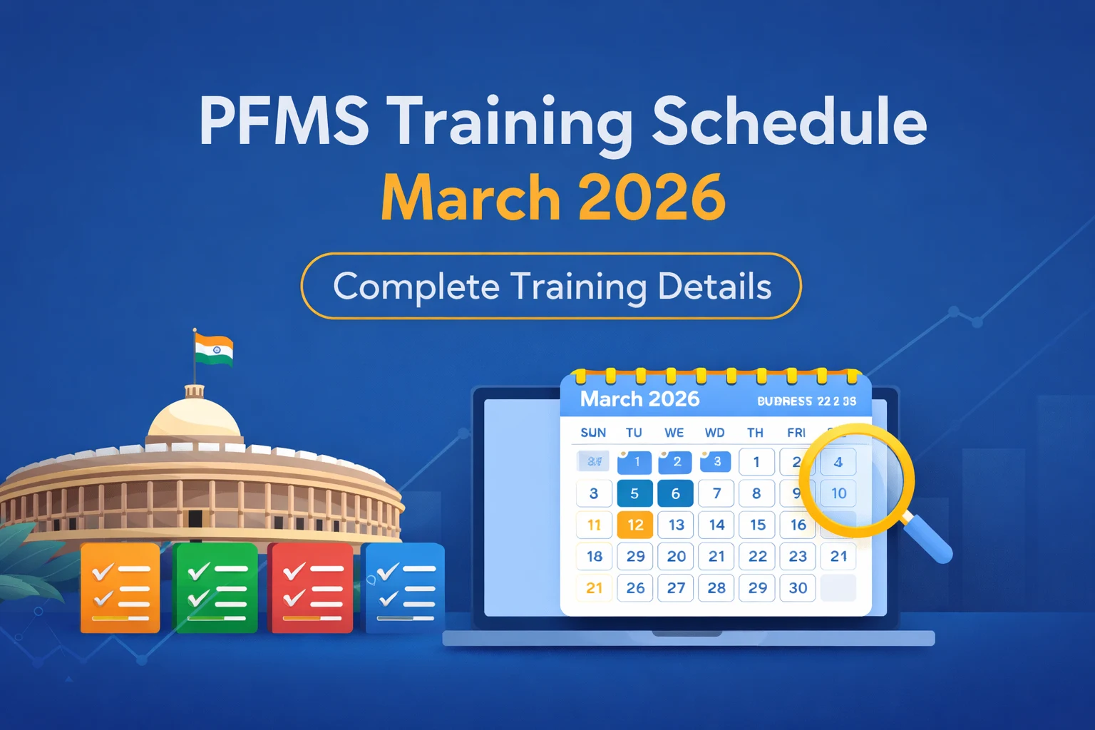 PFMS Training Schedule March 2026