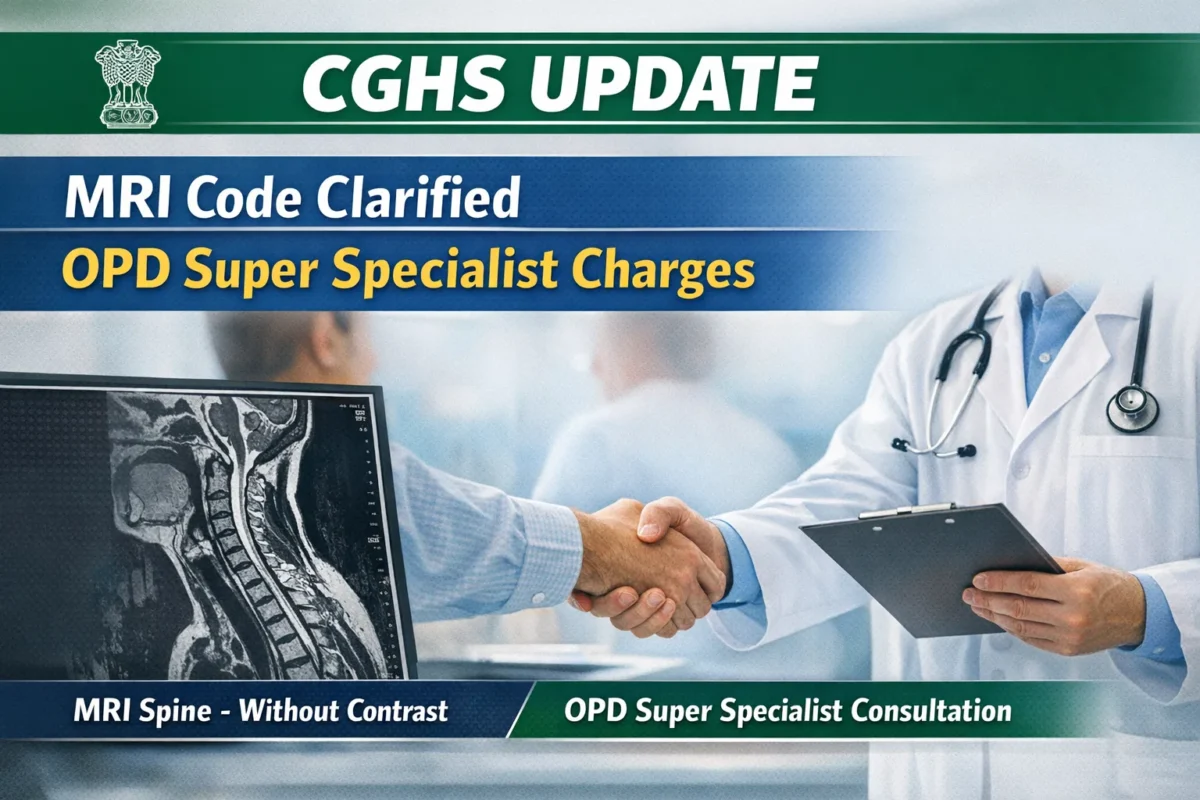 CGHS Clarifies MRI Code