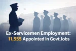 Ex-servicemen employment schemes DGR India Rajya Sabha 2026