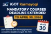 iGOT Karmayogi deadline extended