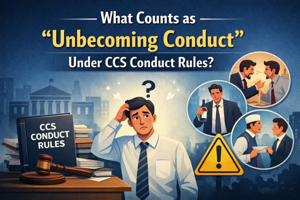 unbecoming conduct CCS rules