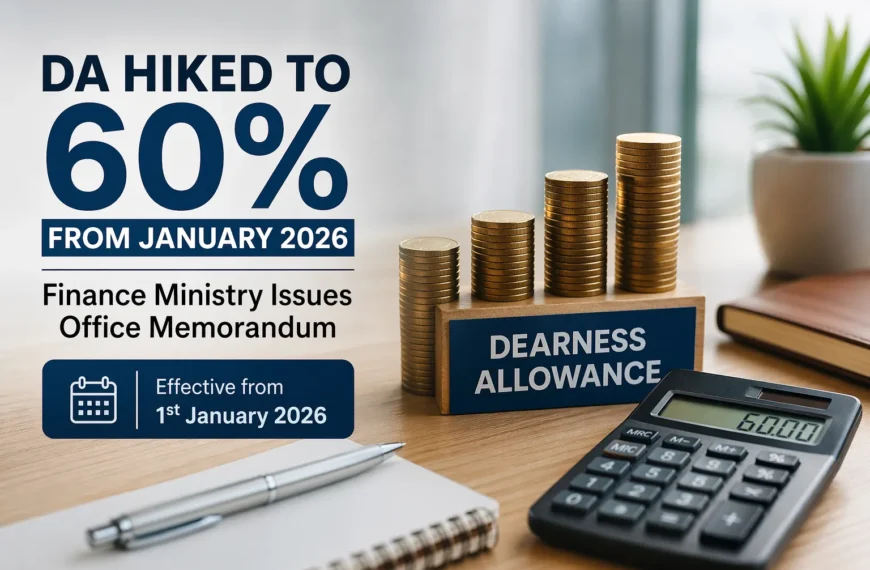 DA hike January 2026