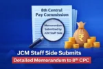 8th CPC: JCM Staff Side Submits Detailed Memorandum