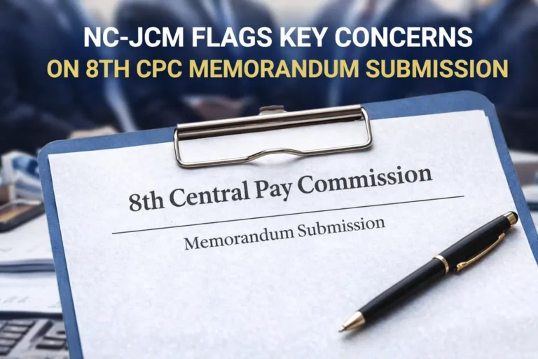 NC-JCM Raises Issues on 8th CPC Memorandum Submission