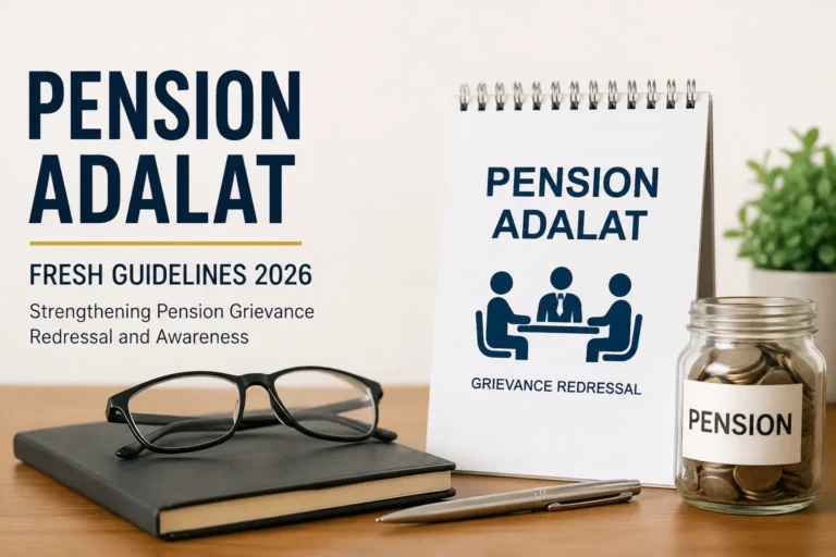 Pension Adalat Guidelines 2026