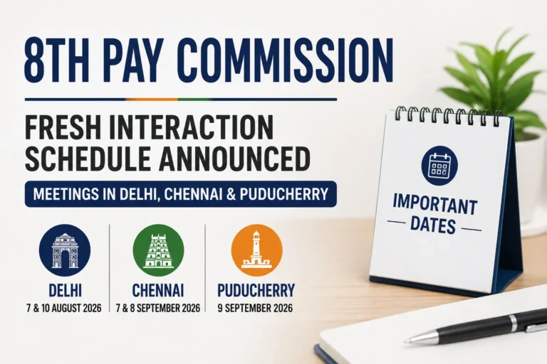 8th Pay Commission Meetings 2026