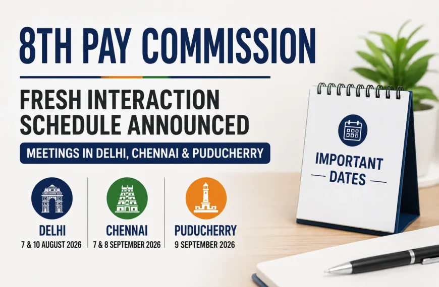 8th Pay Commission Meetings 2026