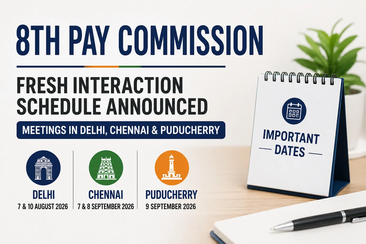 8th Pay Commission Meetings 2026